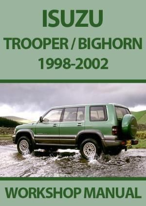 download Isuzu Trooper workshop manual