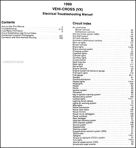 download Isuzu VehiCROSS Electric workshop manual