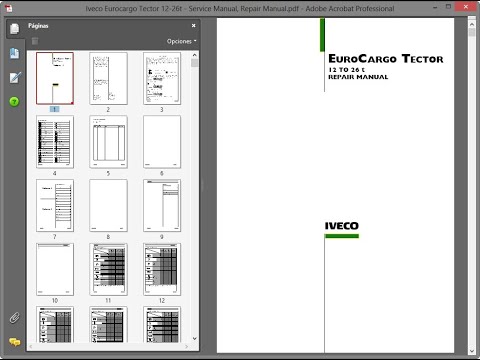 download Iveco EuroCargo Tector 6 26t workshop manual