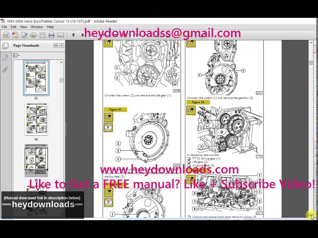 download Iveco EuroTrakker Cursor 8 18 72T able workshop manual