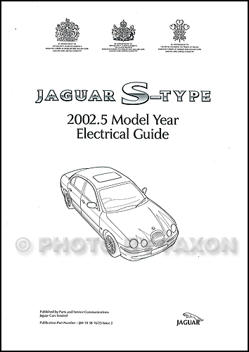 download JAGUAR S TYPE Year workshop manual