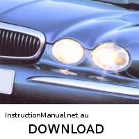 download JAGUAR X TYPE 2.0L 2.5L 3.0L workshop manual