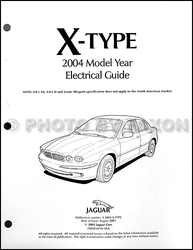 download JAGUAR X TYPE workshop manual
