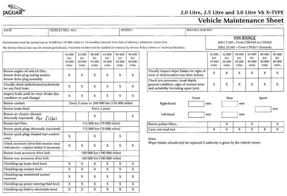 download JAGUAR X TYPE workshop manual