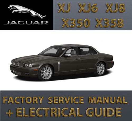 download JAGUAR XJ XJ6 XJ8 X350 workshop manual