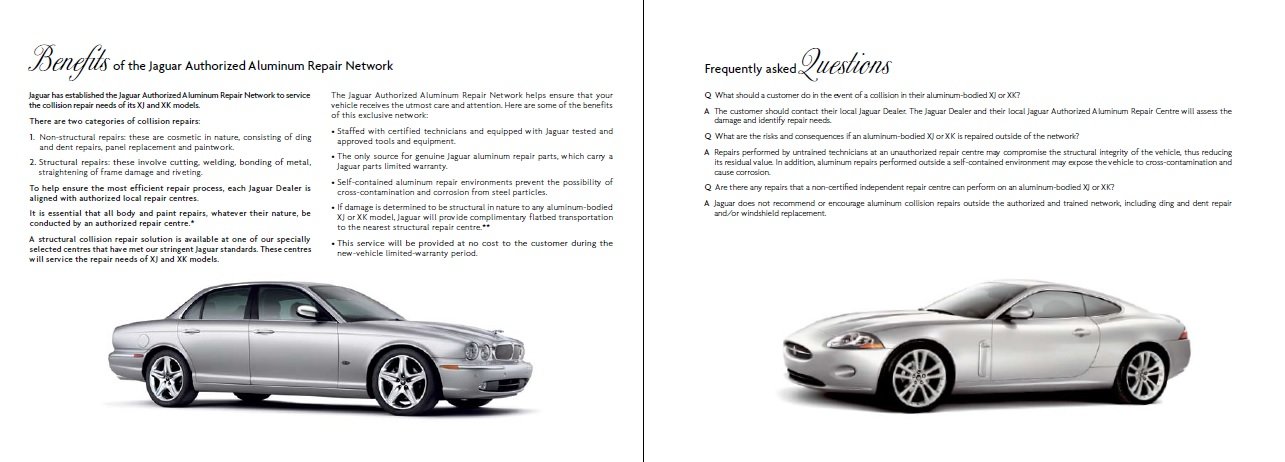 download JAGUAR XK Vehicle CARE workshop manual