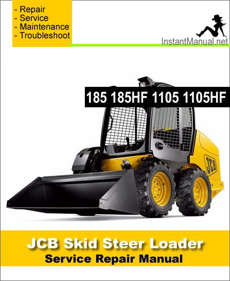 download JCB 160 170 180 180T HF ROBOT Skid Steer able workshop manual