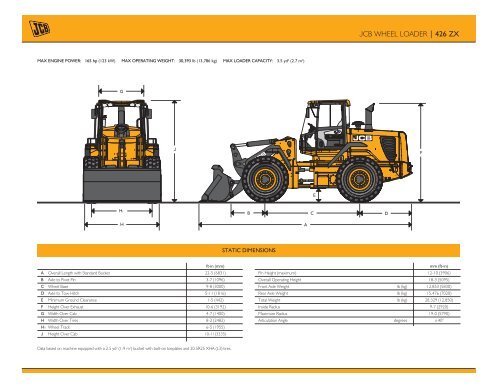 download JCB 426 Wheel Loader  2 able workshop manual