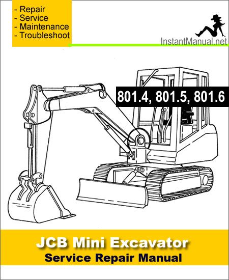 download JCB 802.4 Mini Excavator able workshop manual