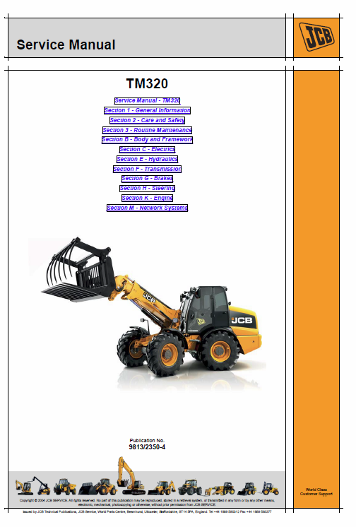 download JCB 8056 Mini Crawler Excavator able workshop manual