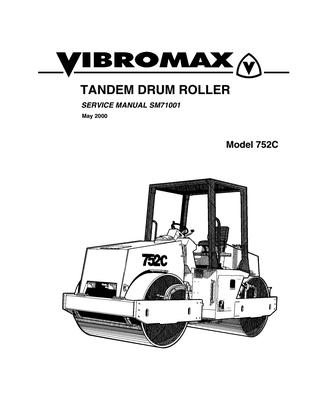 download JCB VIBROMAX 255 265 Tandem Roller able workshop manual