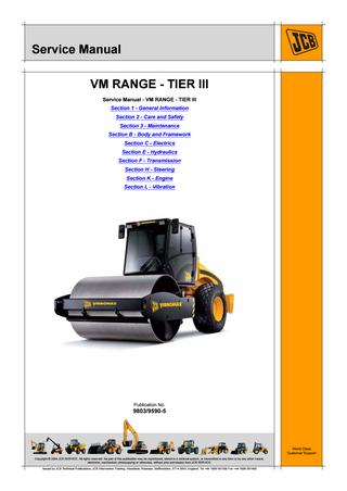 download JCB VIBROMAX VM 132 TIER II able workshop manual