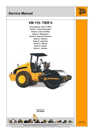 download JCB VM115 TIER ? VIBROMAX INDIA able workshop manual