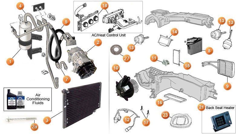 download JEEP CHEROKEE XJ Parts workshop manual