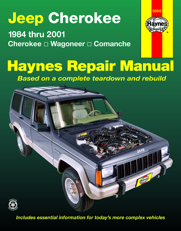 download JEEP CHEROKEE XJ able workshop manual