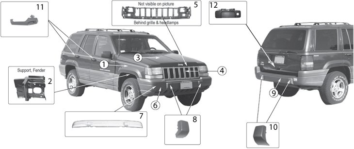 download JEEP GRANS CHEROKEE ZJ workshop manual