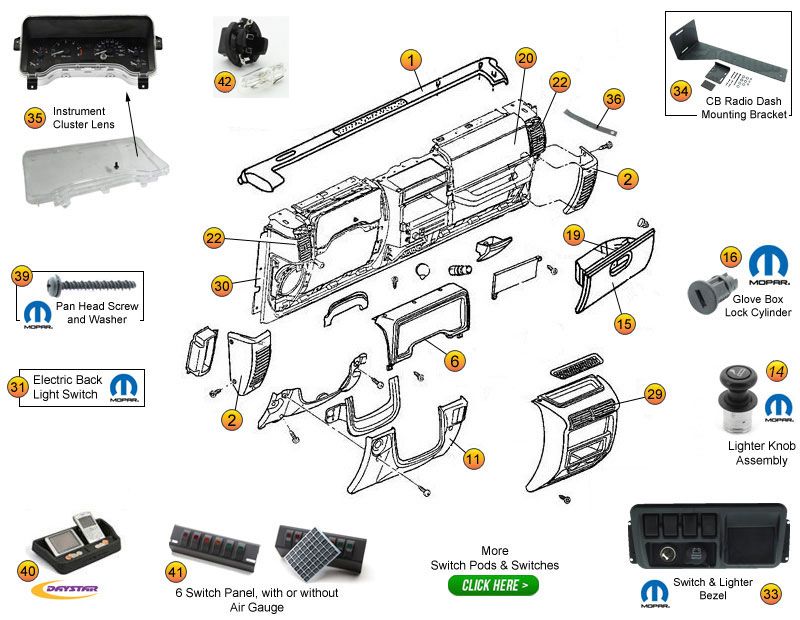 download JEEP PartsWRANGLER CHEROKEE GRand CHEROKEE workshop manual