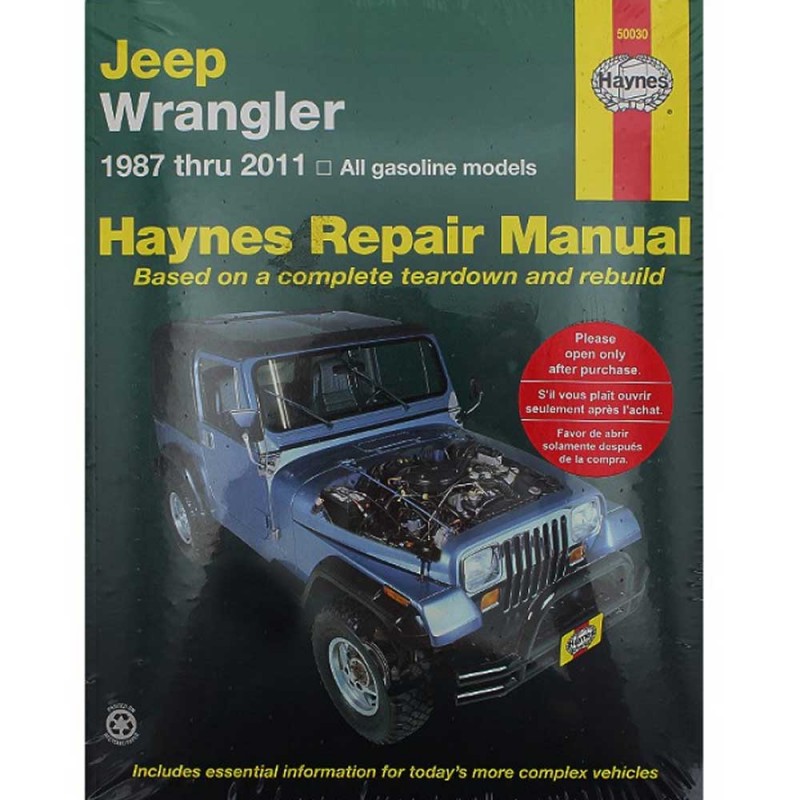 download JEEP WRANGLER TJ OFFICIAL workshop manual