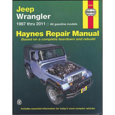 download JEEP WRANGLER YJ workshop manual
