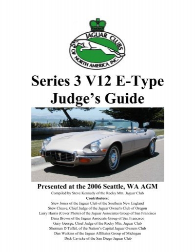 download Jaguar 3 E type open 2 seaters catalgue workshop manual