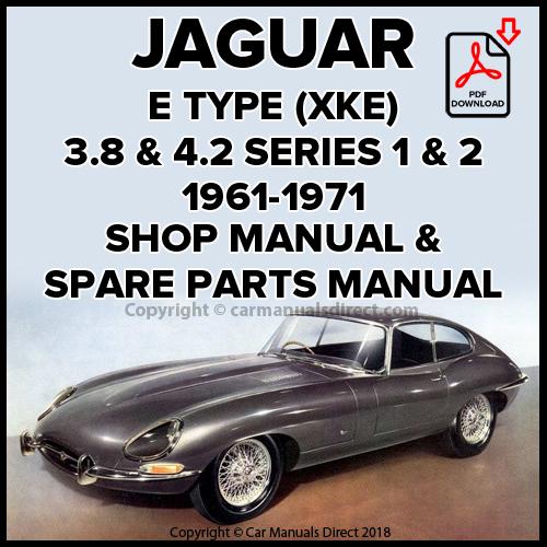 download Jaguar 4.2 E 2+2 suppl workshop manual