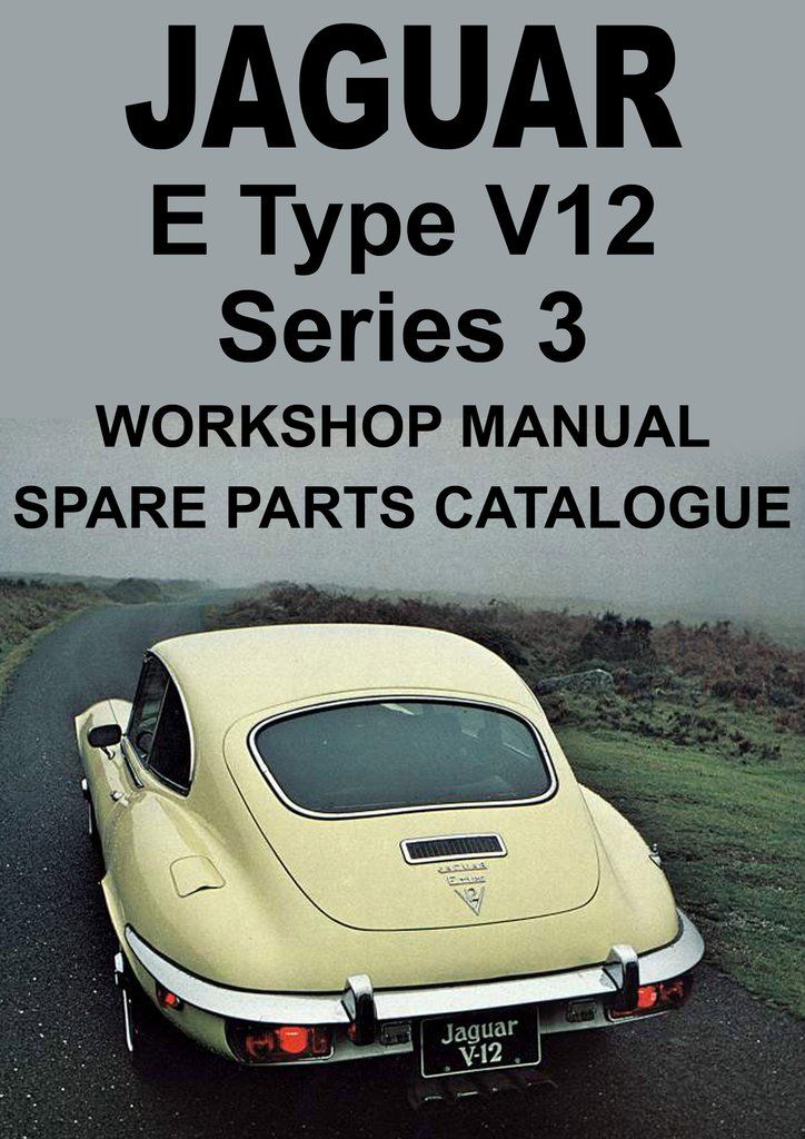 download Jaguar E Type III V12 workshop manual