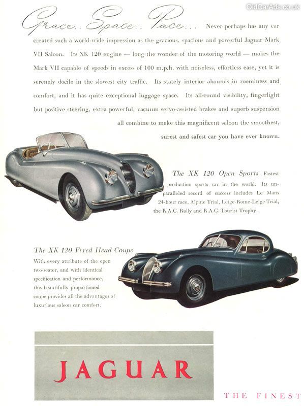 download Jaguar MK VII XK120 workshop manual