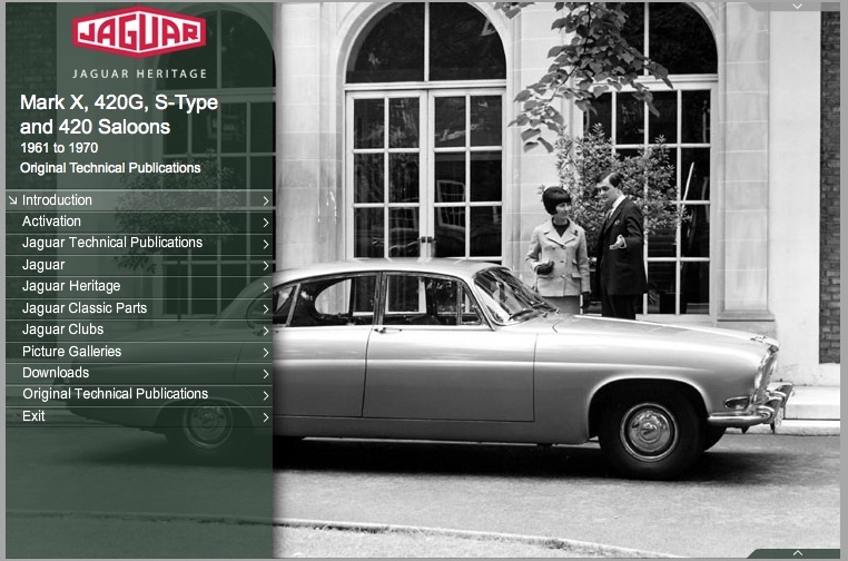 download Jaguar Mk X 420 420g S type Manuals workshop manual