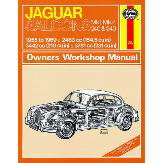 download Jaguar MK1 MK2 workshop manual