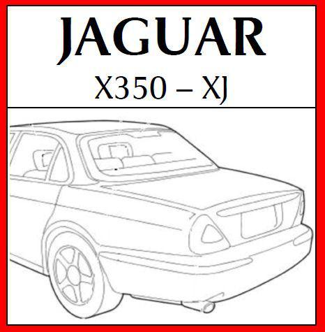 download Jaguar XJ XJ6 XJ8 X350 workshop manual