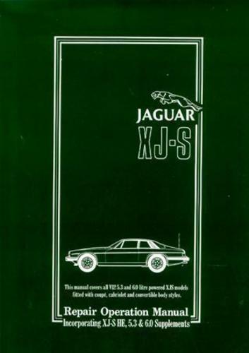 download Jaguar XJS Master Ebook workshop manual