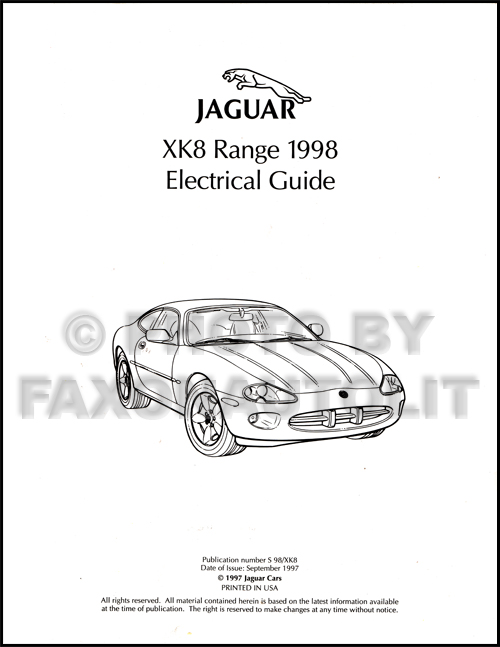 download Jaguar XK8 XK 8 workshop manual