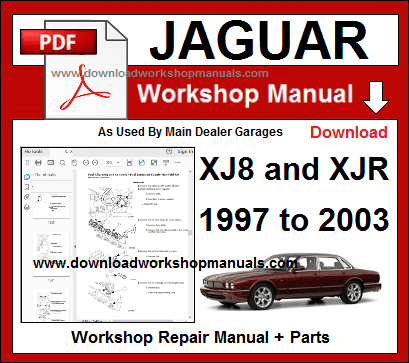 download Jaguar XK8 XKR X100 workshop manual
