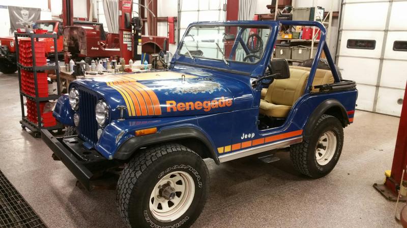 download Jeep CJ5 Renegade workshop manual