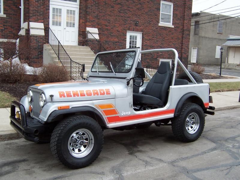 download Jeep CJ7 Renegade Sport workshop manual