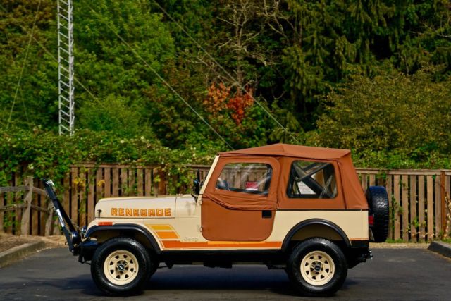 download Jeep CJ7 Renegade Sport workshop manual