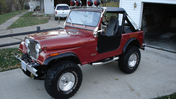 download Jeep CJ7 Sport workshop manual