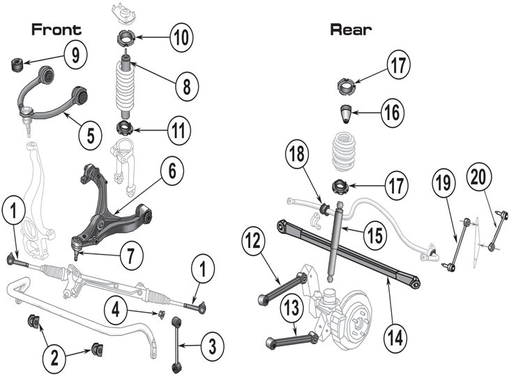 download Jeep Commander XK workshop manual