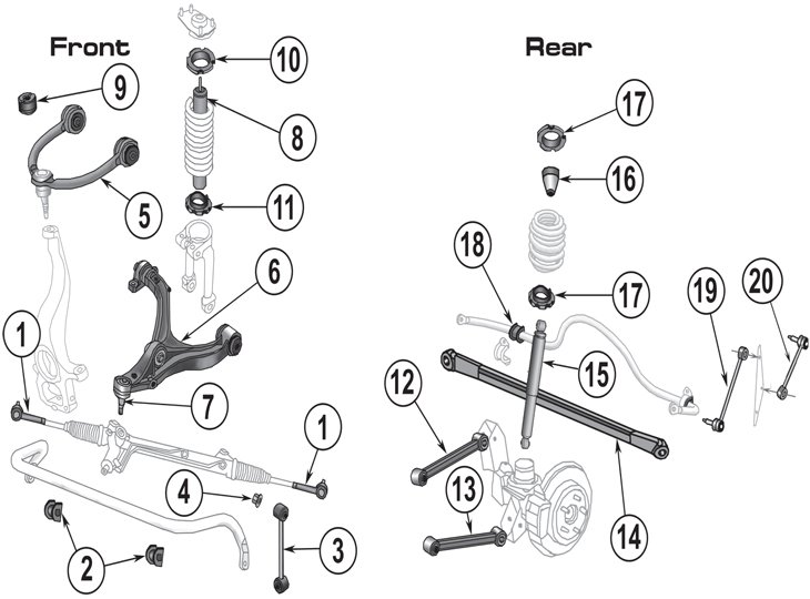 download Jeep Commander workshop manual