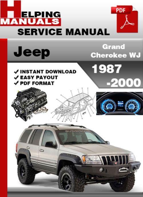 download Jeep Grand Cherokee WJ workshop manual
