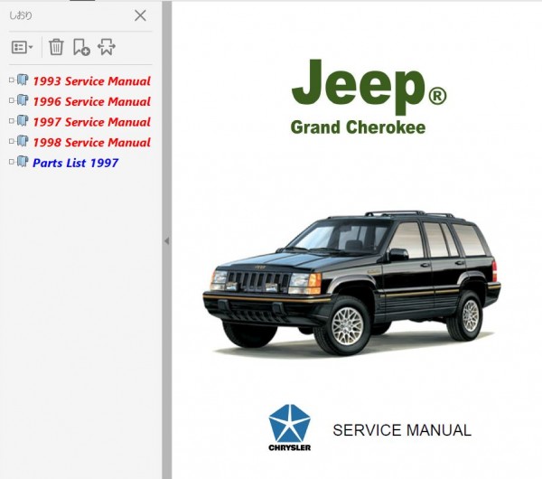 download Jeep Grand Cherokee ZJ workshop manual