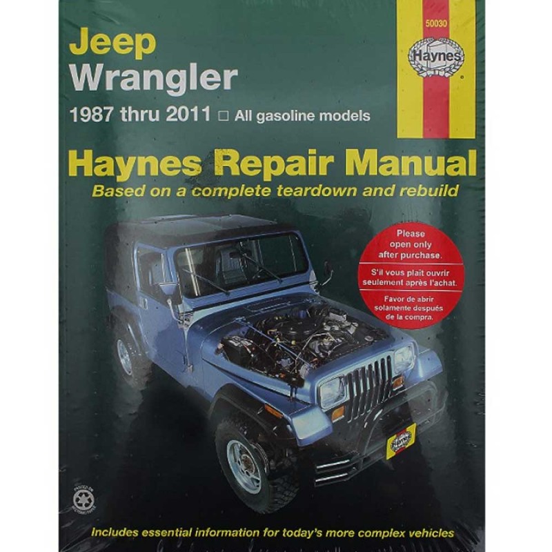 download Jeep Wrangler TJ Sevice workshop manual