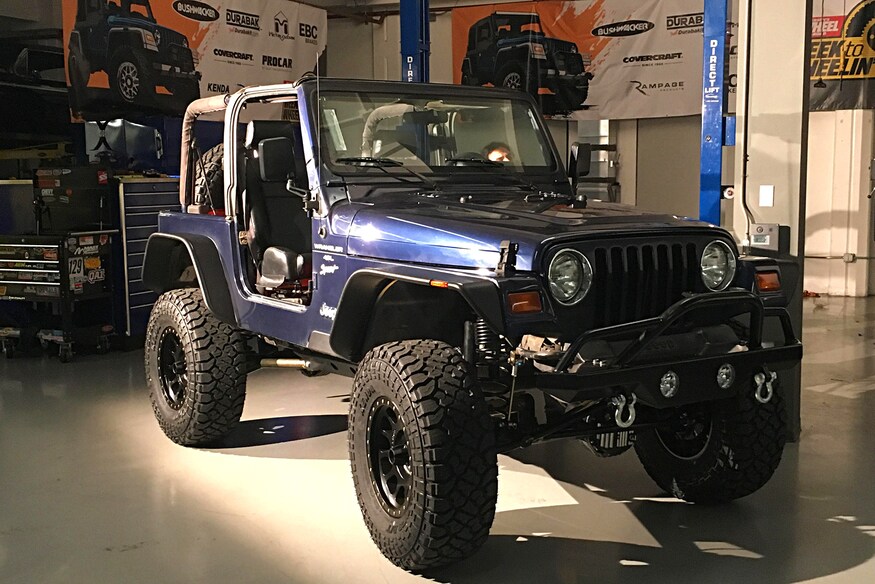 download Jeep Wrangler TJ workshop manual