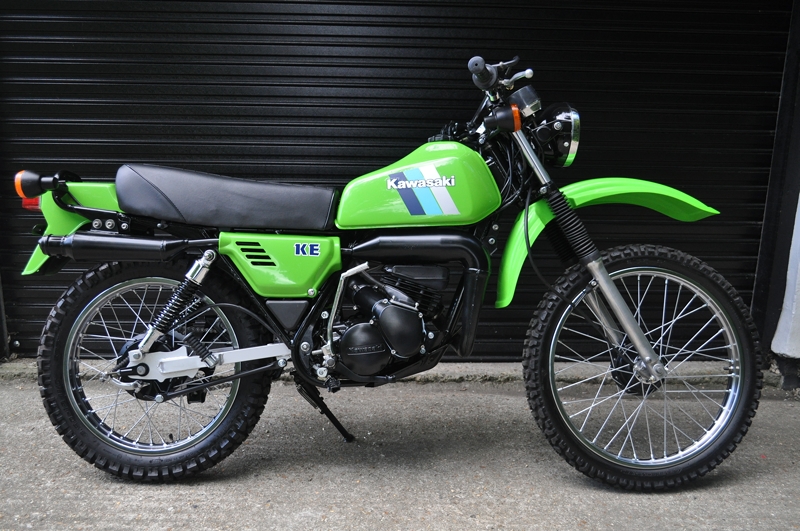 download KAWASAKI KE125 Motorcycle able workshop manual