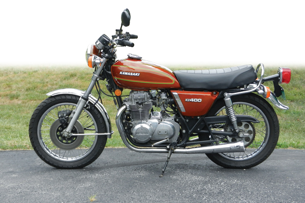 download KAWASAKI KZ400 Motorcycle able workshop manual