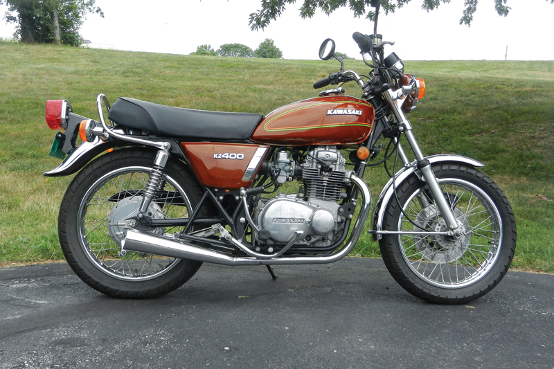 download KAWASAKI KZ400 Motorcycle able workshop manual