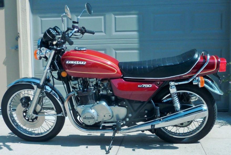 download KAWASAKI KZ750 FOUR Motorcycle able workshop manual