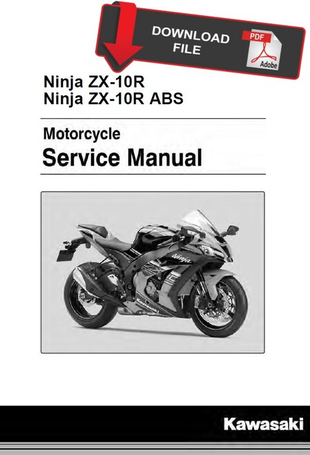 download KAWASAKI NINJA ZX 10R Motorcycle able workshop manual