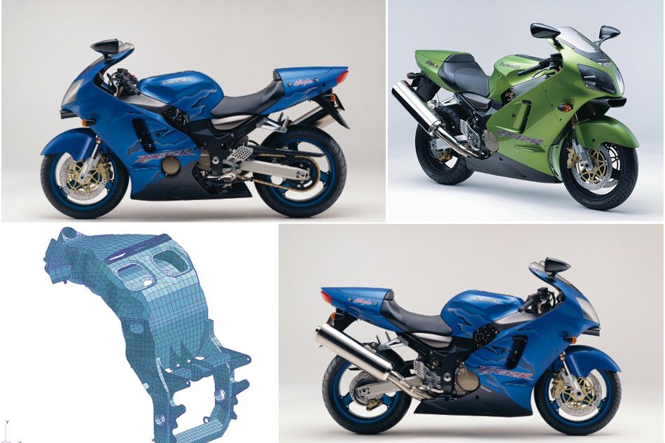 download KAWASAKI NINJA ZX 12R Motorcycle able workshop manual