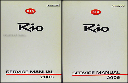 download KIA RIO OEM workshop manual